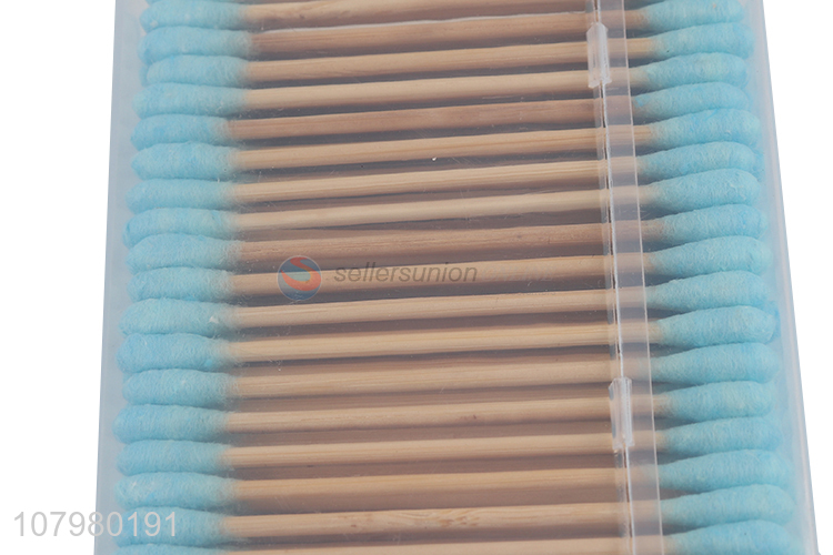 China wholesale daily use wooden stick cotton swabs for cleaning
