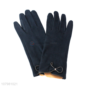 Simple Style Women Gloves Best Cycling Gloves For Autumn And Winter