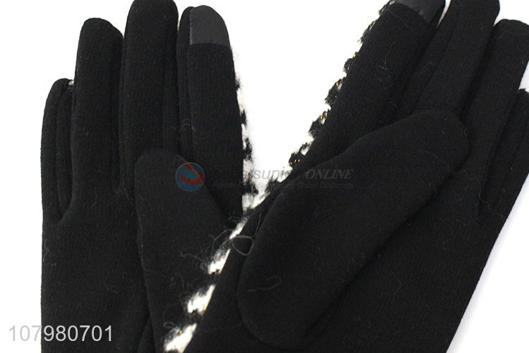 Good Sale Winter Thicken Warm Gloves Fashion Gloves For Women