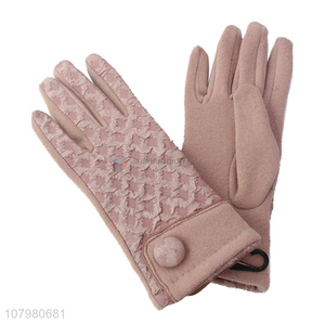 Wholesale Trendy Ladies Leisure Warm Gloves Winter Cycling Gloves