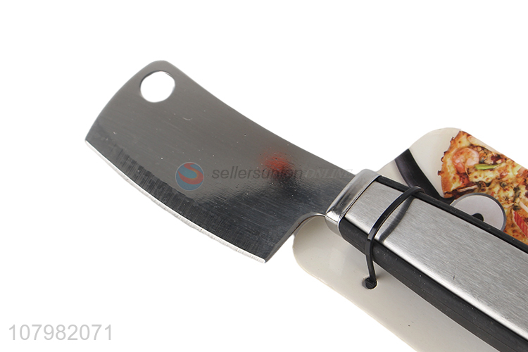 Top sale silver stainless steel pocket knife universal mini kitchen knife