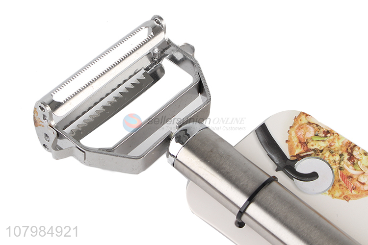 Low price multi-purpose peeler stainless steel vegetable peeler slicer