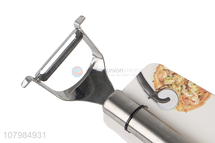 Online wholesale kitchen gadgets stainless steel vegetable potato peeler