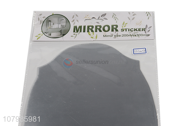 China factory waterproof decoration mirror wall sticker for sale
