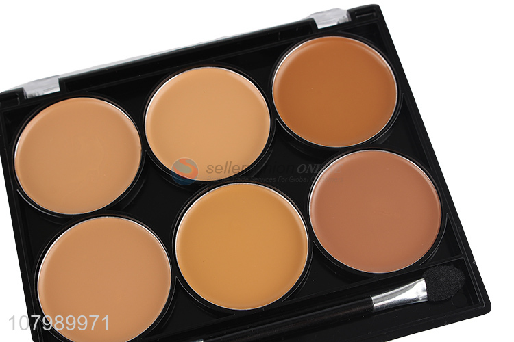 Yiwu wholesale multi-color concealer lady portable concealer tray