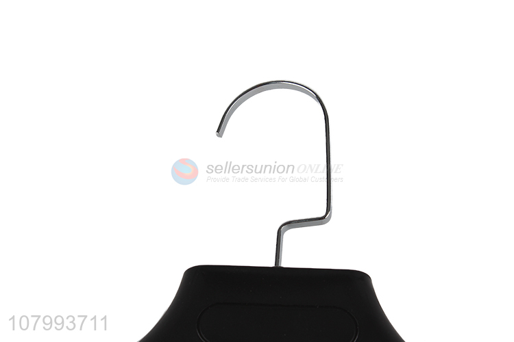 Hot selling heavy duty non-slip plastic clothes hanger men's coat hanger