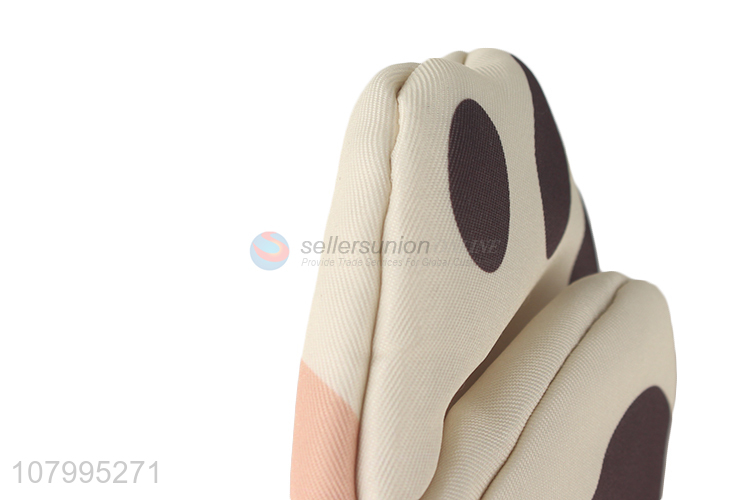 Latest arrival creative single cartoon bear paw oven glove