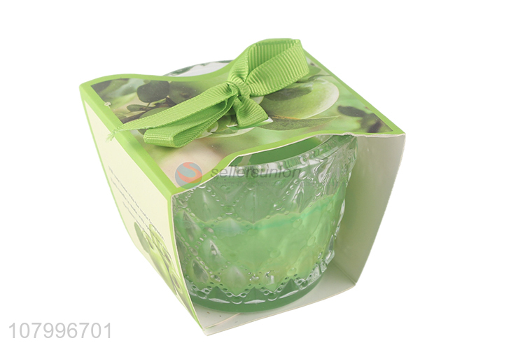 Fashion Style Glass Jar Candle Fashion Hand Made Scented Candles