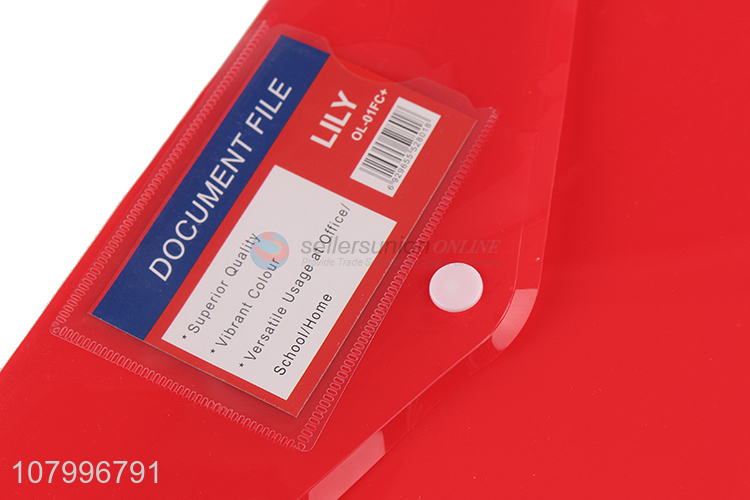 Wholesale Colorful File Bag File Folder Document Storage Bag