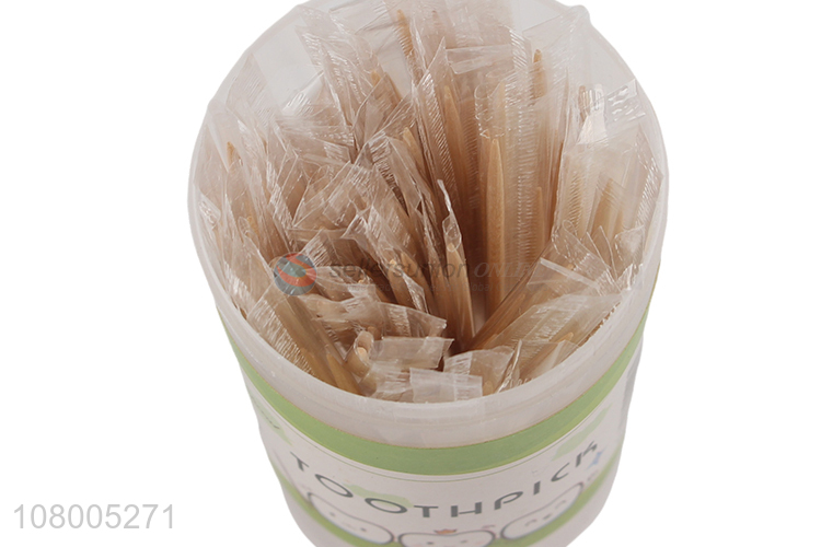 Popular selling household double-head healthy toothpicks for restaurant