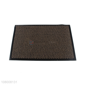 Yiwu market creative PVC horizontal strip floor mat for household