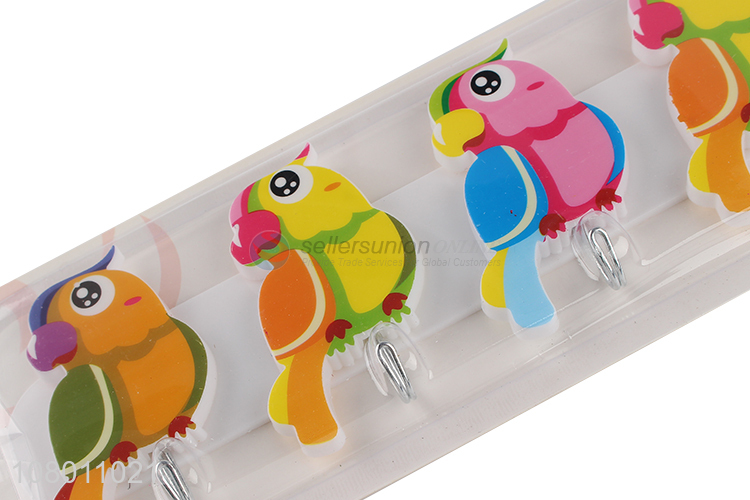 New products multicolor plastic sticky hook for household storage
