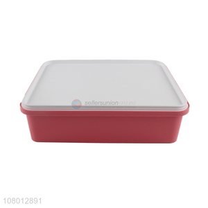 Factory direct sale pink plastic universal storage box with lid
