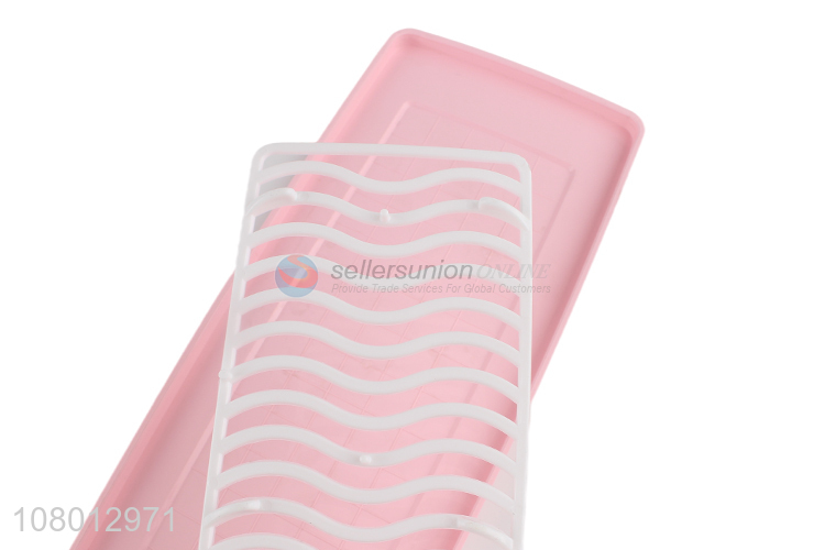 Factory wholesale pink plastic storage box refrigerator crisper