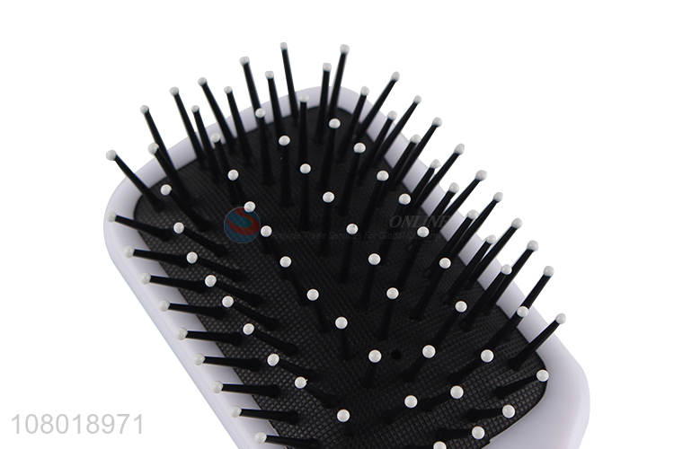 Yiwu wholesale fashion plastic message comb for ladies hairdressing