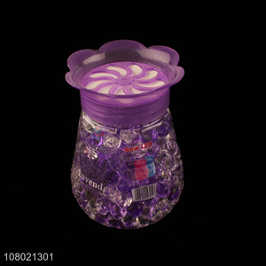New Products Lavender Scented Led Crystal Beads Air Freshener