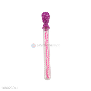 Yiwu wholesale plastic bubble wand cartoon bubble blowing toy