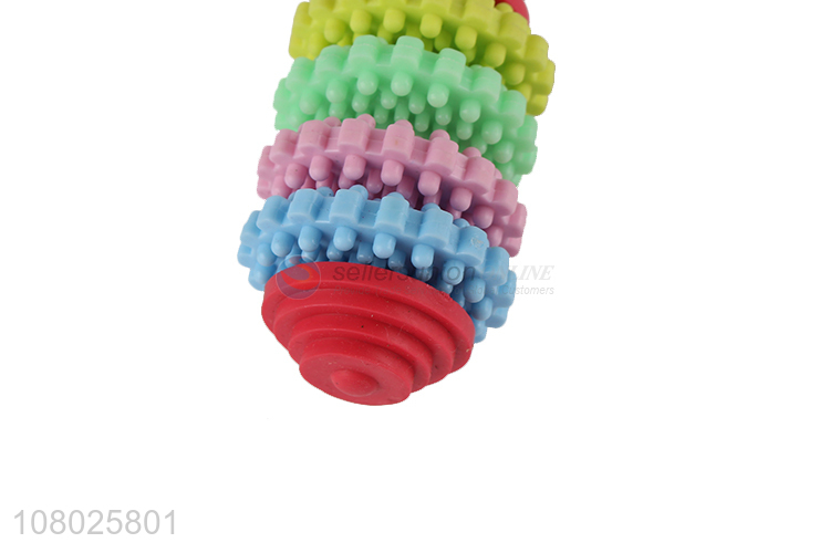 Best seller portable dog toy silicone chew toy molar toy