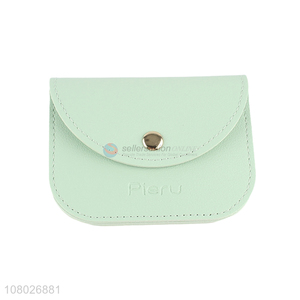 High quality green fashion mini wallet coin purse for women
