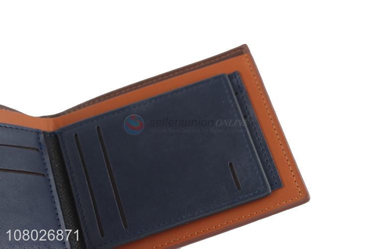 Factory direct sale multifunction card holder leather short wallet