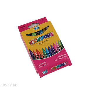 Good price non-toxic safety children painting crayons set