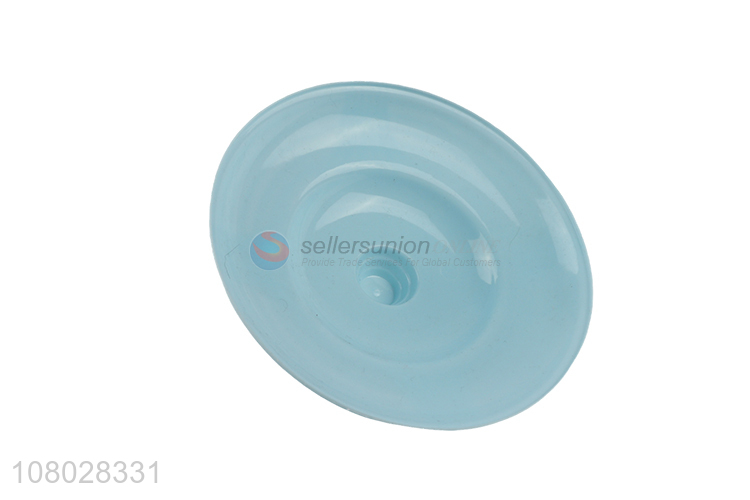 Hot sale blue round plastic storage box for household