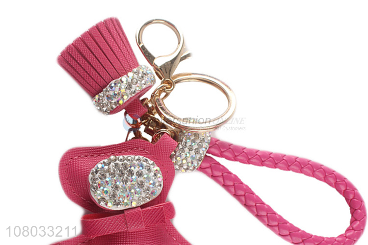 Good price pink creative keychain pendant wholesale
