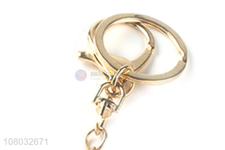 Hot selling pink hair ball pendant portable keychain