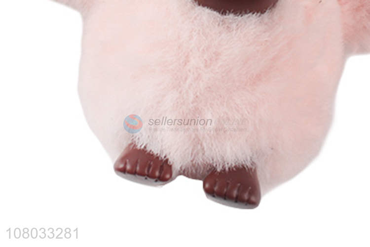 China Market Wholesale Pink Plush Gorilla Keychain Pendant