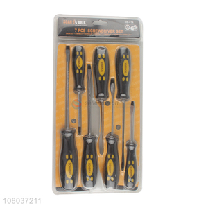 Best Selling 7 Pieces Screwdriver With Soft Handle