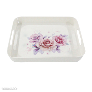 Latest Melamine Tray Storage Tray Serving Tray