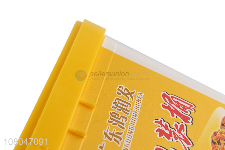 Customizable Plastic Buckets 3L Square Bucket For Food Packaging