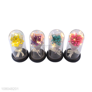 Yiwu Wholesale Multicolor Glass Butterfly Flower Light