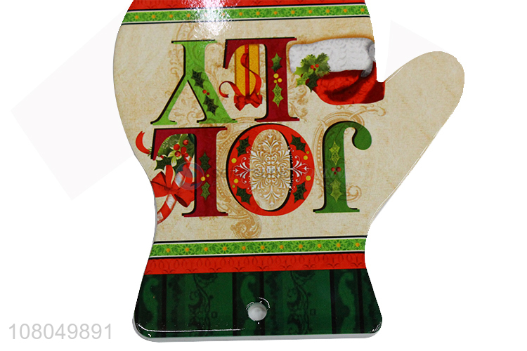 Fashion Design Glove Shape Pot Pad Ceramic Placemat