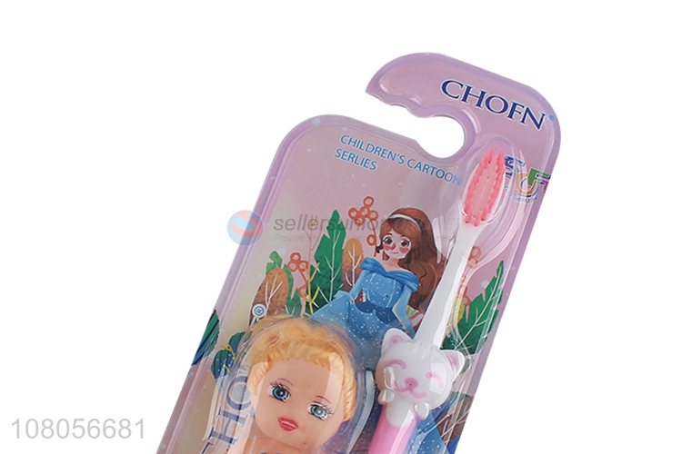 China supplier plastic portable travel children toothbrush