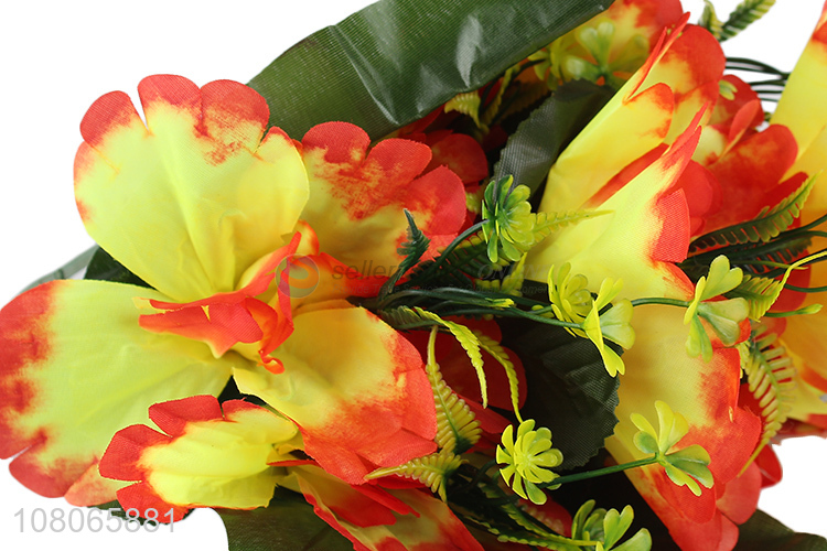 Latest design home decoration natural fake flower for sale