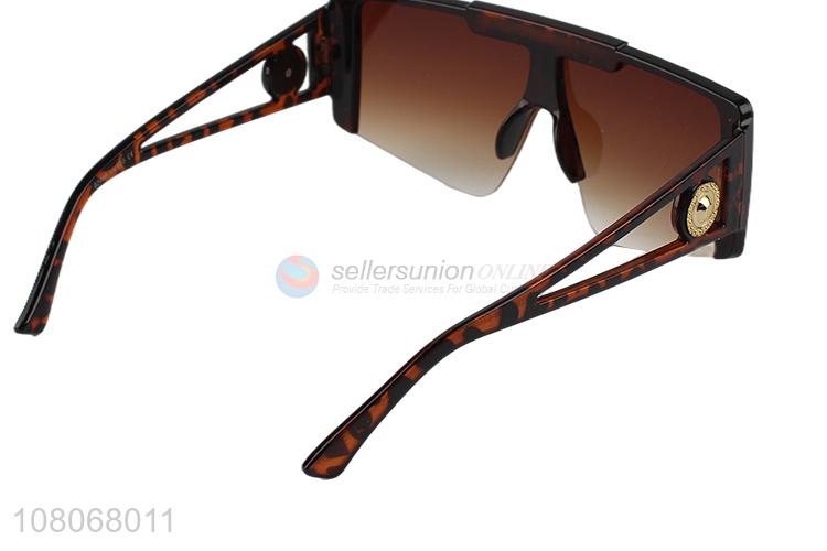 Best selling flat top oversize sunglasses big plastic sunglasses