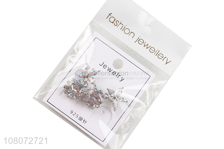 Hot items silver fashion jewelry women earrings for sale