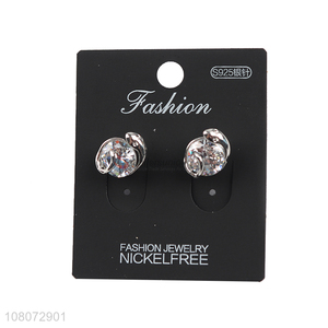 Popular products metal decorative women ear stud earrings