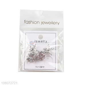 Hot items silver fashion jewelry women earrings for sale