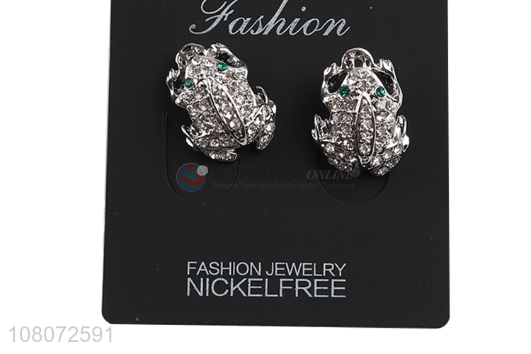 Wholesale cheap price silver women earrings for decoration