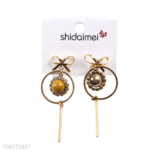 Latest products cute fashion women jewelry earrings ear stud