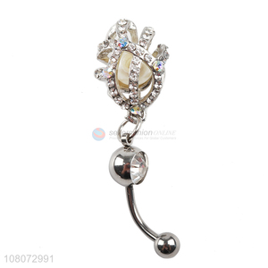 Most popular delicate design silver ear pendant earrings
