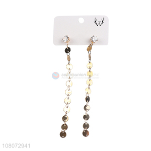 Online wholesale long tassel pendant earrings for jewelry