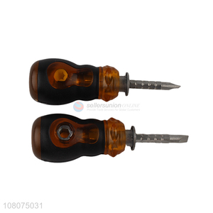 Wholesale three functions socket screwdriver mini slotted screwdriver