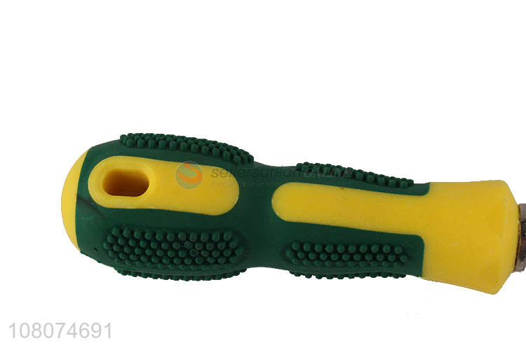 Good quality multi-use plastic handle slotted screwdriver