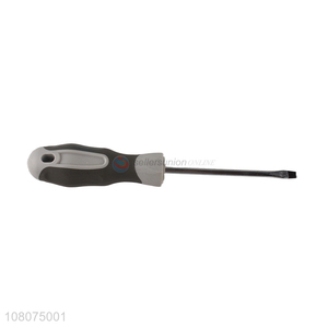 China supplier cheap plastic handle straight screwdriver