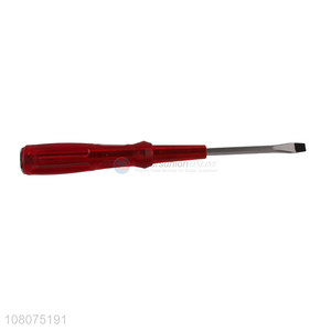 Factory price multi-use plastic handle slotted screwdriver