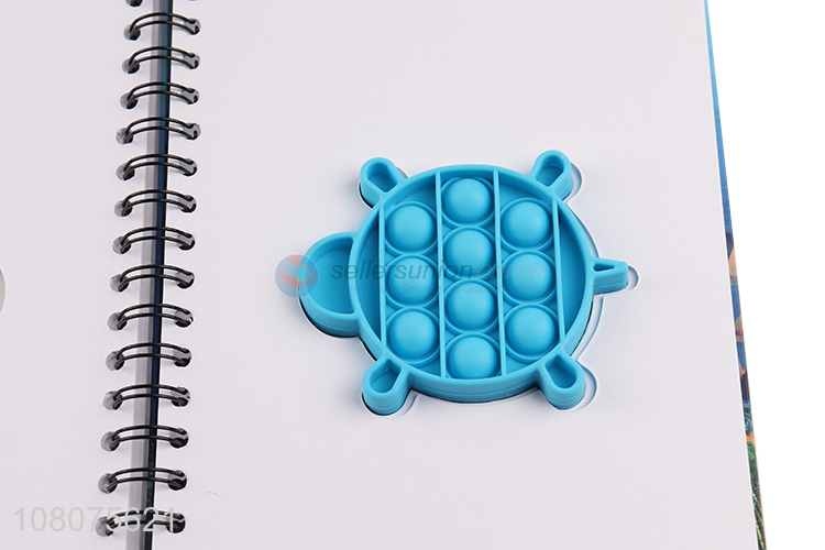 Good Sale Push Bubble Toy Coil Notebook For Children