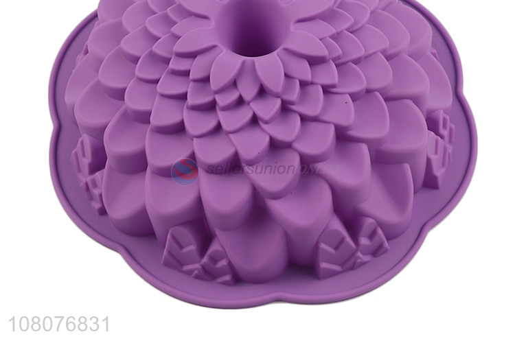 New product chrysanthemum silicone cake mold flower shape baking mold